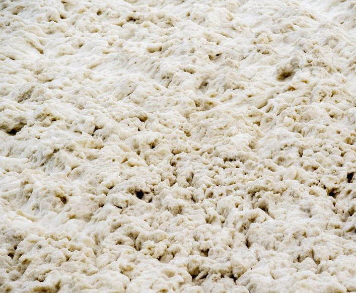 (圖:動(dòng)物屠宰廢水泡沫危害)