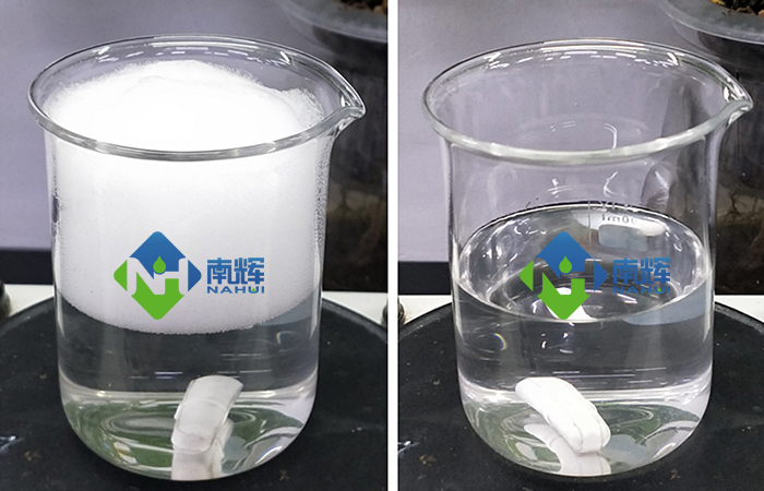 (圖:清洗消泡劑對(duì)比)