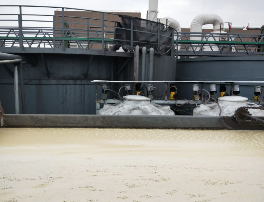 (圖:盾構污水泡沫)